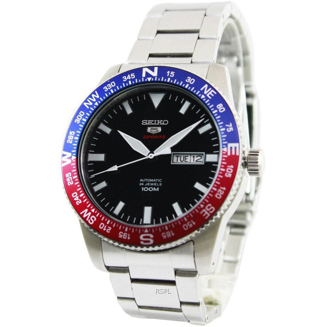 Seiko 5 Sports Automatic 24 Jewels 100M SRP661K1 SRP661K Mens Watch