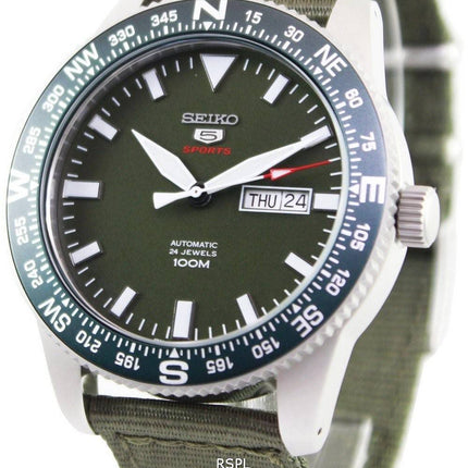 Seiko 5 Sports Automatic 24 Jewels 100M SRP663K1 SRP663K Mens Watch