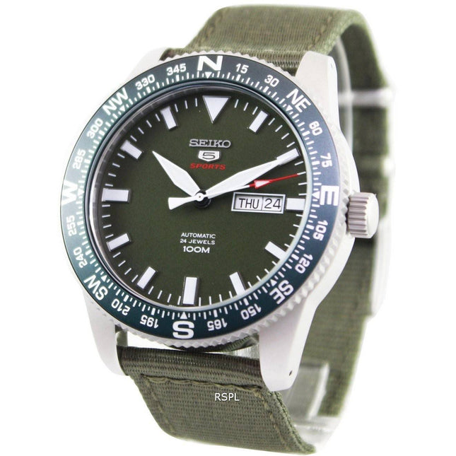Seiko 5 Sports Automatic 24 Jewels 100M SRP663K1 SRP663K Mens Watch