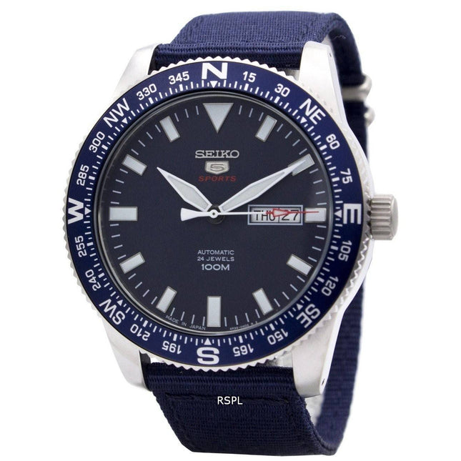 Seiko 5 Sports Automatic 24 Jewels Japan Made 100M SRP665J1 SRP665J Men's Watch