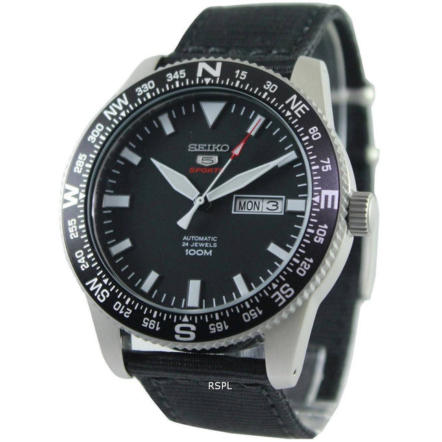 Seiko 5 Sports Automatic 24 Jewels 100M SRP667K1 SRP667K Mens Watch