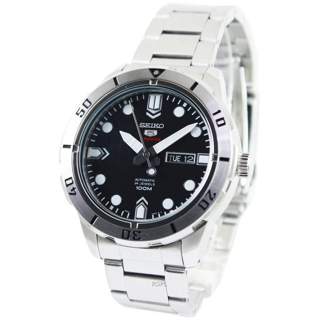 Seiko 5 Sports Automatic 24 Jewels 100M SRP671K1 SRP671K Mens Watch