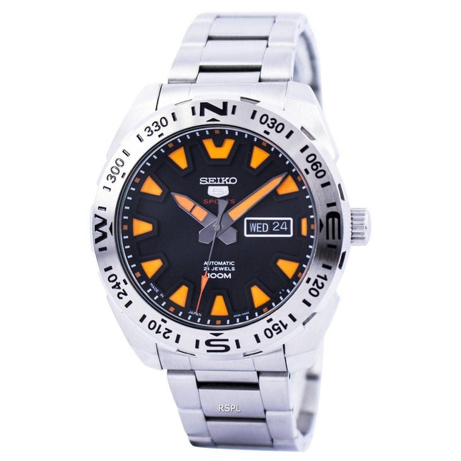 Seiko 5 Sports Automatic 24 Jewels Japan Made SRP741J2 Men's Watch