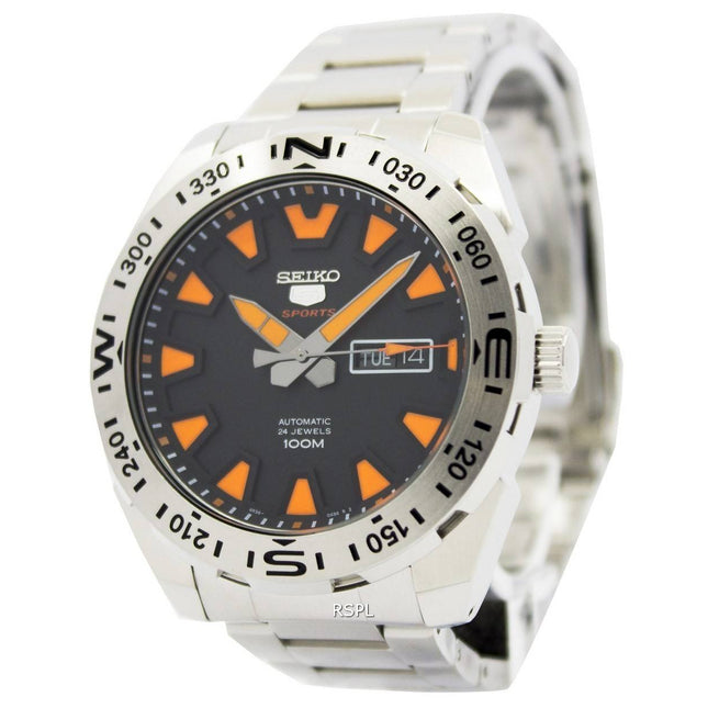 Seiko 5 Sports Automatic 24 Jewels 100M SRP741K2 Mens Watch