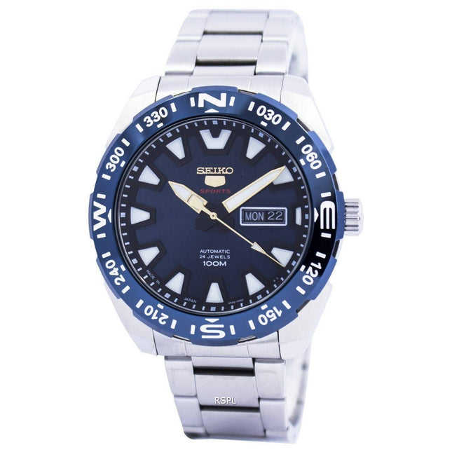 Seiko 5 Sports Automatic 24 Jewels Japan Made SRP747 SRP747J1 SRP747J Men's Watch
