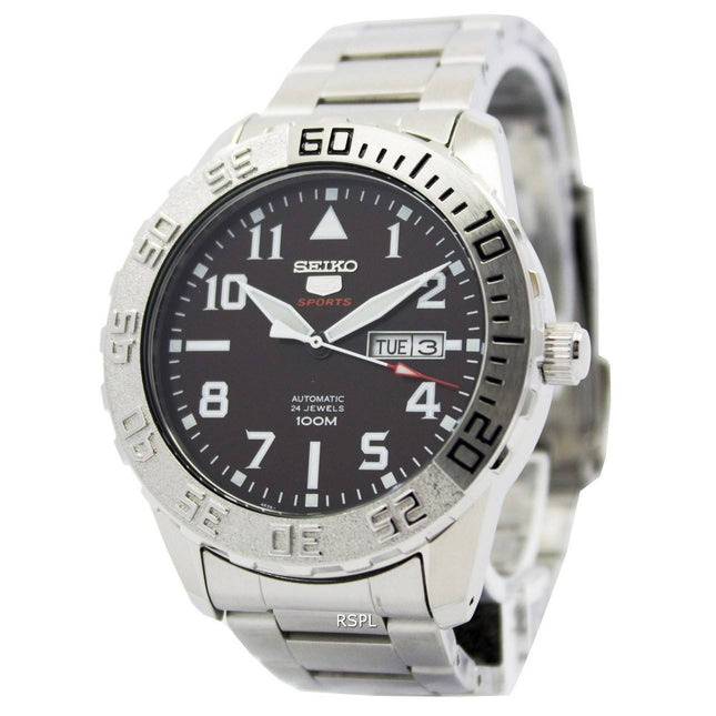Seiko 5 Sports Automatic 24 Jewels 100M SRP753K1 SRP753K Mens Watch