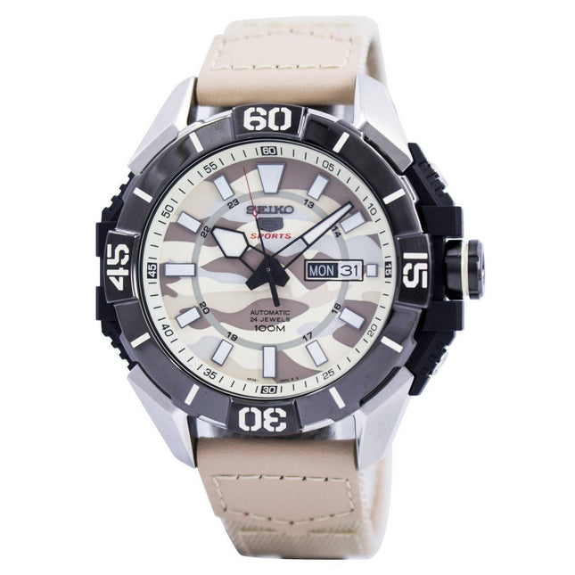 Seiko 5 Sports Automatic 24 Jewels SRPA01 SRPA01K1 SRPA01K Men's Watch
