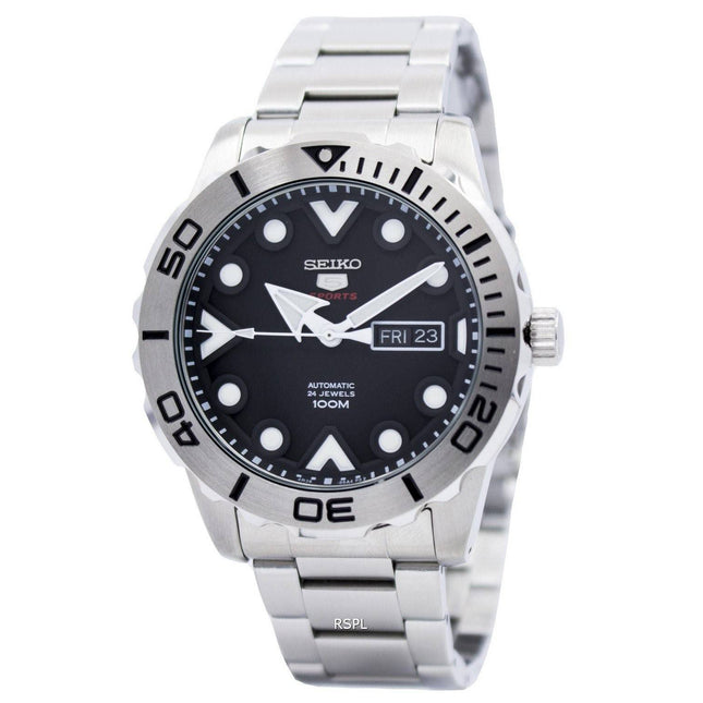 Seiko 5 Sports Automatic 24 Jewels SRPA03 SRPA03K1 SRPA03K Men's Watch