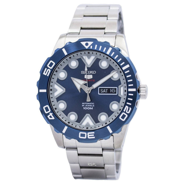 Seiko 5 Sports Automatic 24 Jewels SRPA09 SRPA09K1 SRPA09K Men's Watch