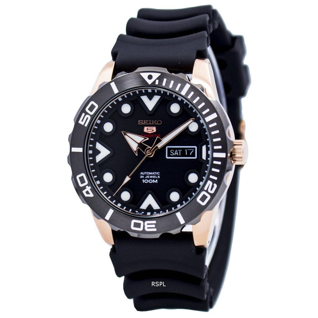 Seiko 5 Sports Automatic 24 Jewels SRPA12 SRPA12K1 SRPA12K Men's Watch