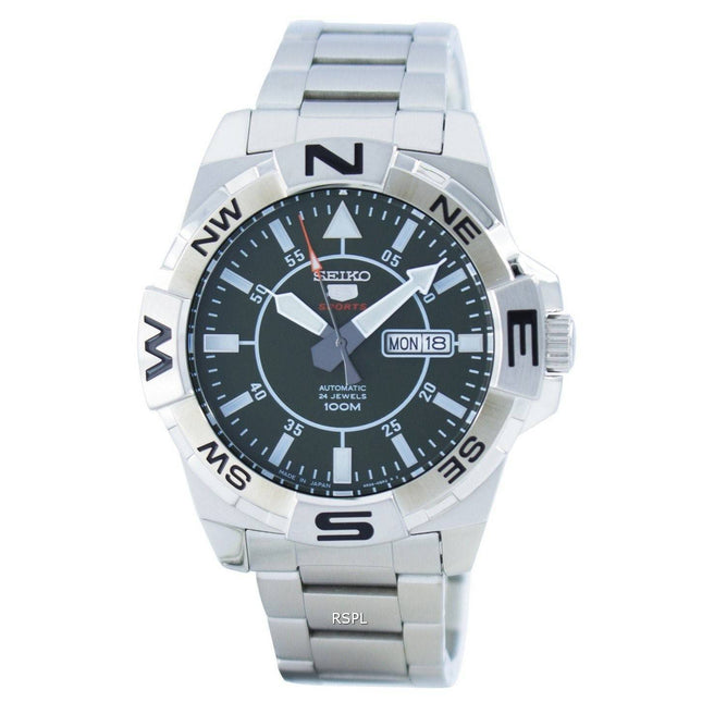 Seiko 5 Sports Automatic 24 Jewels Japan Made SRPA59 SRPA59J1 SRPA59J Men's Watch