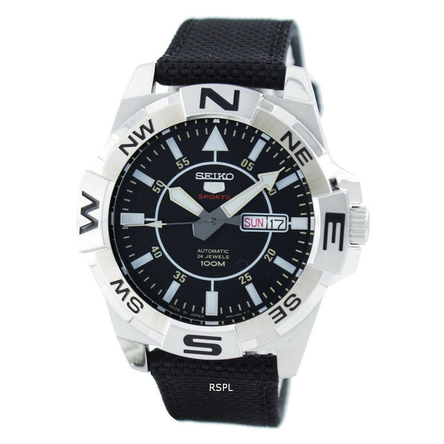 Seiko 5 Sports Automatic 24 Jewels Japan Made SRPA69 SRPA69J1 SRPA69J Men's Watch