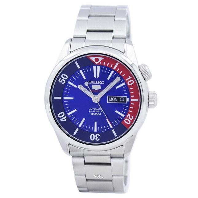 Seiko 5 Sports Automatic 24 Jewels SRPB25 SRPB25K1 SRPB25K Men's Watch