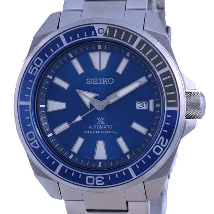 Seiko Prospex Samurai Save The Ocean Special Edition Divers Automatic SRPD23 SRPD23K1 SRPD23K 200M Mens Watch