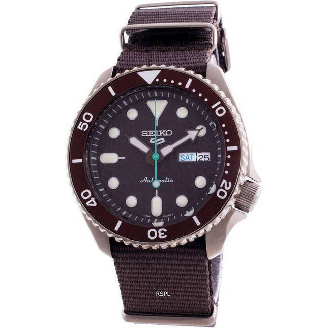 Seiko 5 Sports Sense Style Automatic SRPD85 SRPD85K1 SRPD85K 100M Men's Watch