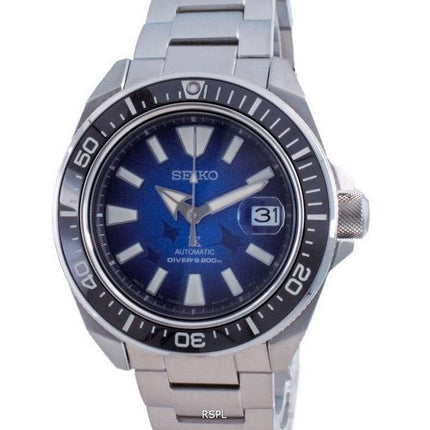 Seiko Prospex Save The Ocean Manta Ray Edition Automatic Diver's SRPE33 SRPE33J1 SRPE33J 200M Men's Watch
