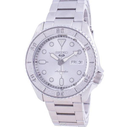 Seiko 5 Sports Silver Dial Stainless Steel Automatic SRPE71 SRPE71K1 SRPE71K 100M Men's Watch