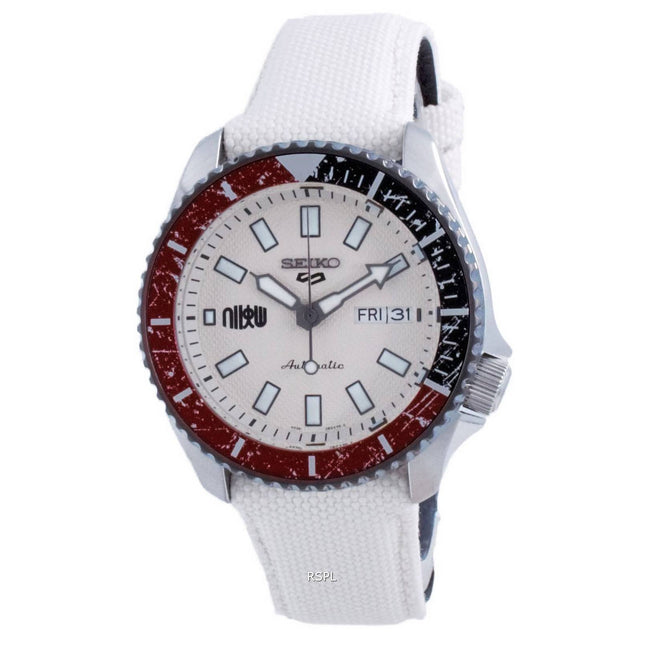Seiko 5 Sports Ryu Street Fighter Limited Edition Automatic SRPF19 SRPF19K1 SRPF19K 100M Men's Watch