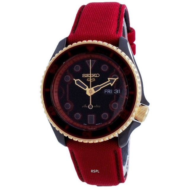 Seiko 5 Sports Street Fighter KEN Limited Edition Automatic SRPF20 SRPF20K1 SRPF20K 100M Men's Watch