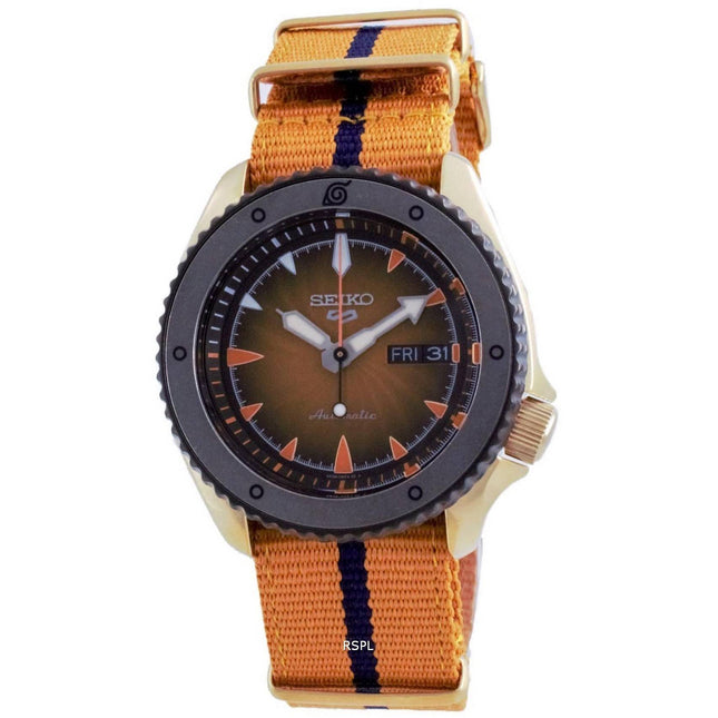 Seiko 5 Sports Naruto Uzumaki Limited Edition Automatic SRPF70 SRPF70K1 SRPF70K 100M Men's Watch