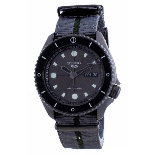Seiko 5 Sports Shikamaru Nara Limited Edition Automatic SRPF75 SRPF75K1 SRPF75K 100M Men's Watch