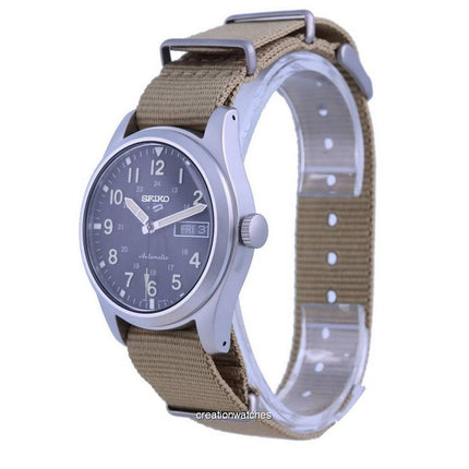 Seiko 5 Sports Field Black Dial Automatic SRPG35 SRPG35K1 SRPG35K 100M Men's Watch