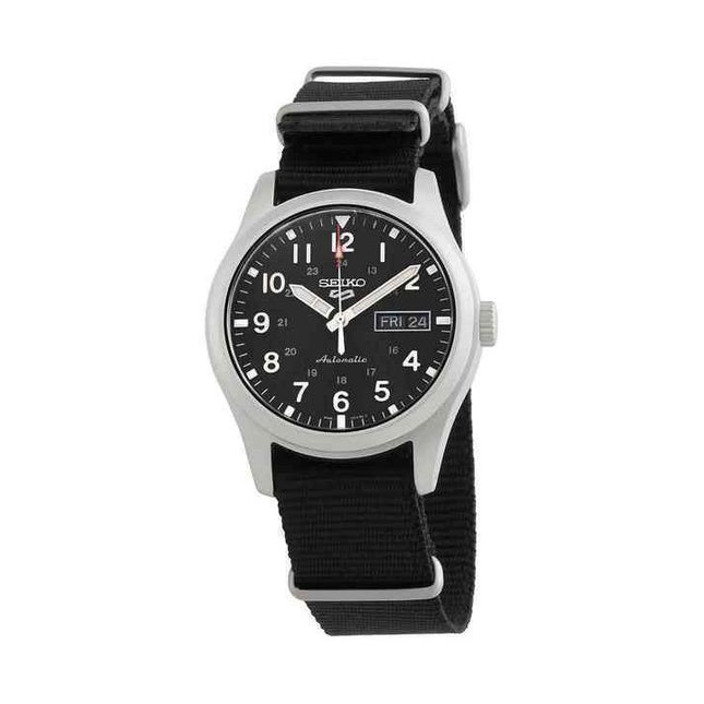 Seiko 5 Sports Black Dial Automatic SRPG37 SRPG37K1 SRPG37K 100M Mens Watch