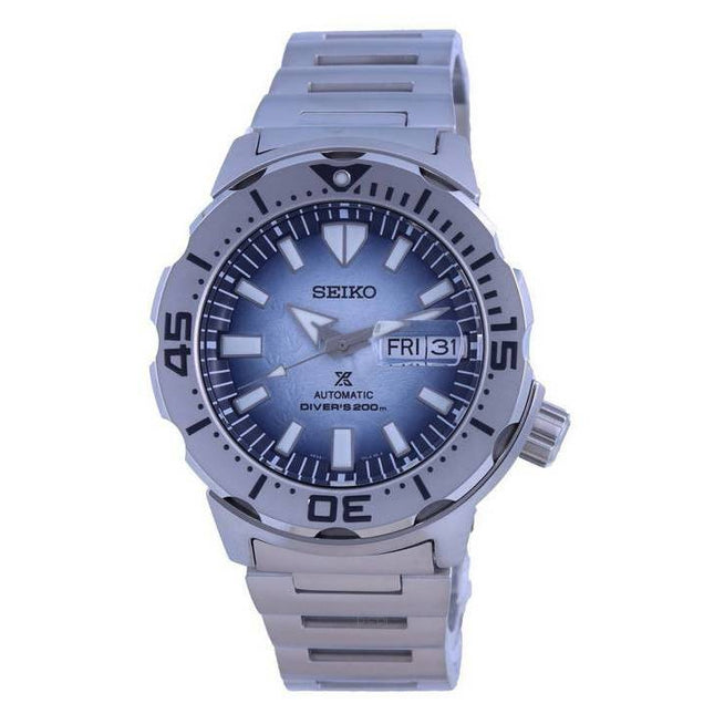 Seiko Prospex Antarctica Monster Save The Ocean Special Edition Automatic SRPG57 SRPG57K1 SRPG57K 200M Men's Watch