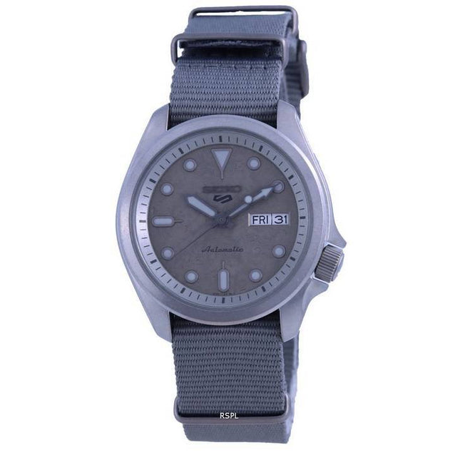 Seiko 5 Sports Cement Automatic SRPG63 SRPG63K1 SRPG63K 100M Mens Watch