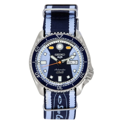 Seiko 5 Sports SKX Sense Style Honda Super Cub Limited Edition Blue Dial Automatic SRPK37K1 100M Men's Watch