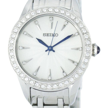 Seiko Quartz Swarovski Crystals SRZ385 SRZ385P1 SRZ385P Women's Watch