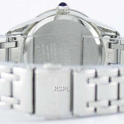 Seiko Quartz Swarovski Crystals SRZ385 SRZ385P1 SRZ385P Women's Watch