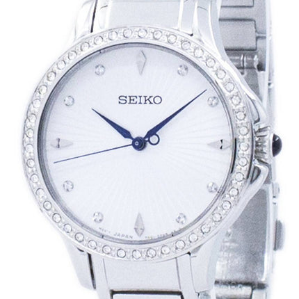 Seiko Classic Quartz Diamond Accent SRZ485 SRZ485P1 SRZ485P Women's Watch