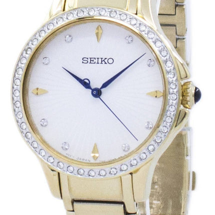 Seiko Quartz Diamond Accent SRZ488 SRZ488P1 SRZ488P Women's Watch