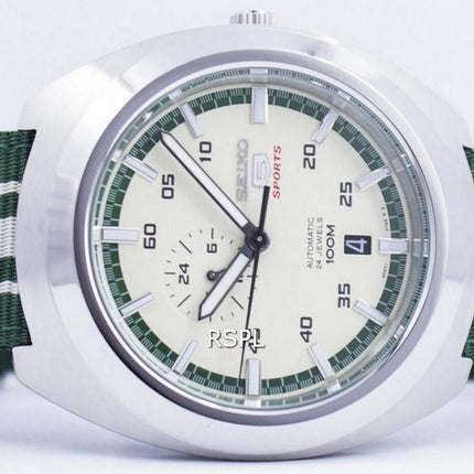 Seiko 5 Sports Automatic 24 Jewels SSA285 SSA285K1 SSA285K Men's Watch
