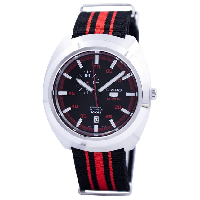 Seiko 5 Sports Automatic 24 Jewels SSA287 SSA287K1 SSA287K Men's Watch