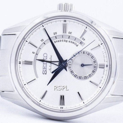Seiko Presage Automatic Power Reserve Japan Made SSA303 SSA303J1 SSA303J Men's Watch
