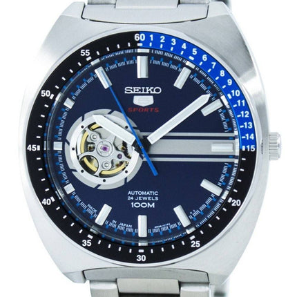 Seiko 5 Sports Automatic 24 Jewels Open Heart Dial Japan Made SSA327 SSA327J1 SSA327J Men's Watch