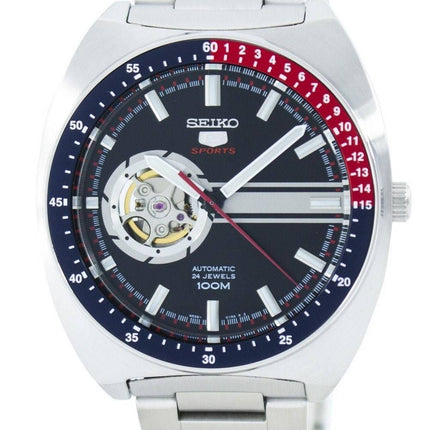 Seiko 5 Sports Automatic 24 Jewels Open Heart Dial SSA329 SSA329K1 SSA329K Men's Watch