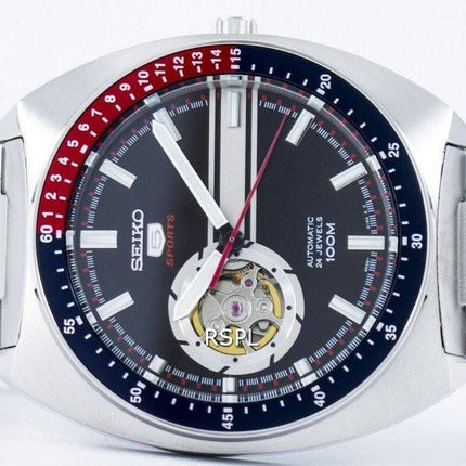 Seiko 5 Sports Automatic 24 Jewels Open Heart Dial SSA329 SSA329K1 SSA329K Men's Watch