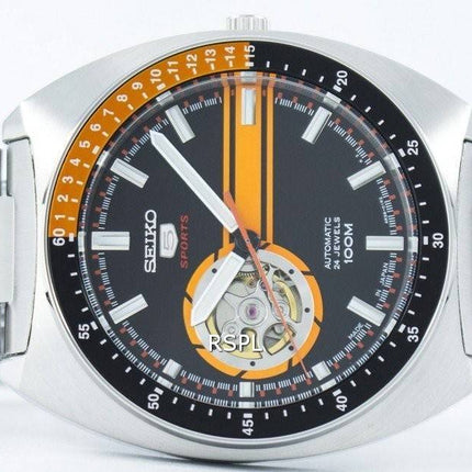 Seiko 5 Sports Automatic 24 Jewels Open Heart Dial Japan Made SSA331 SSA331J1 SSA331J Men's Watch