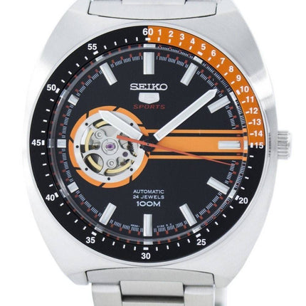 Seiko 5 Sports Automatic 24 Jewels Open Heart Dial SSA331 SSA331K1 SSA331K Men's Watch