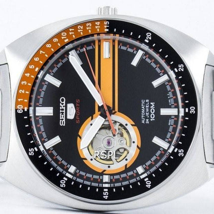 Seiko 5 Sports Automatic 24 Jewels Open Heart Dial SSA331 SSA331K1 SSA331K Men's Watch