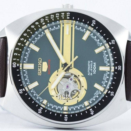 Seiko 5 Sports Automatic 24 Jewels Open Heart Dial Japan Made SSA333 SSA333J1 SSA333J Men's Watch