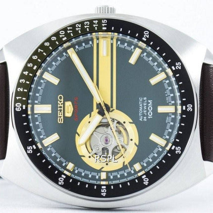 Seiko 5 Sports Automatic 24 Jewels Open Heart Dial SSA333 SSA333K1 SSA333K Men's Watch