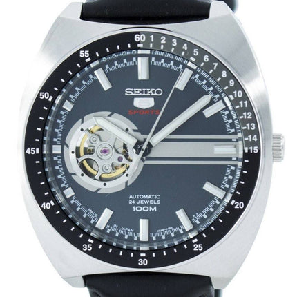 Seiko 5 Sports Automatic 24 Jewels Open Heart Dial Japan Made SSA335 SSA335J1 SSA335J Men's Watch