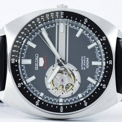 Seiko 5 Sports Automatic 24 Jewels Open Heart Dial Japan Made SSA335 SSA335J1 SSA335J Men's Watch