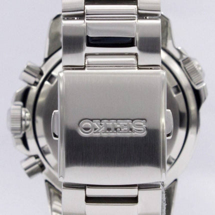 Seiko Solar Alarm Chronograph SSC075P1 SSC075 SSC075P Mens Watch