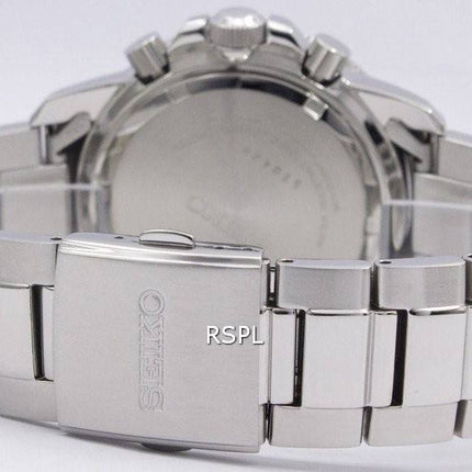 Seiko Solar Alarm Chronograph SSC075P1 SSC075 SSC075P Mens Watch