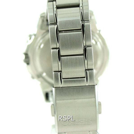 Seiko Solar Alarm Chronograph SSC085P1 SSC085 SSC085P Mens Watch